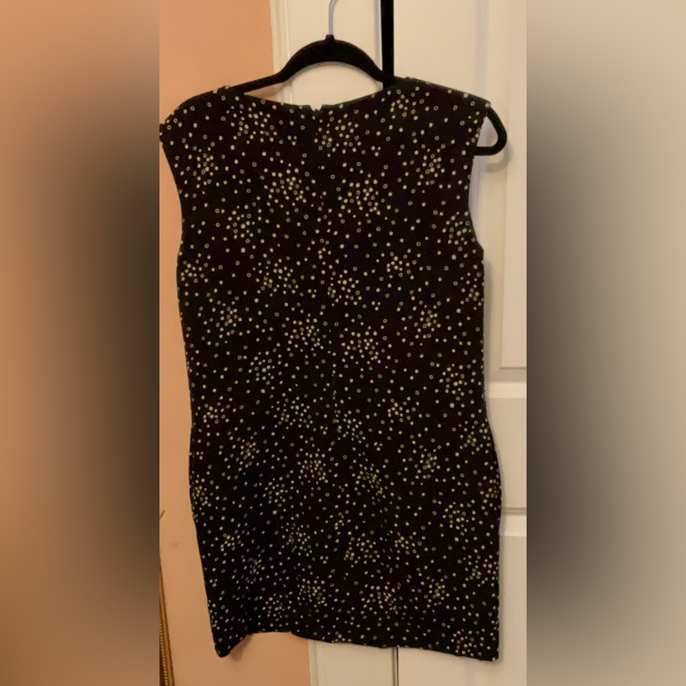 Saint Laurent Black and White STAR ⭐️ Pattern Dress! - Picture 3 of 9